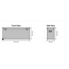Stands/Hardware Flightcase (1200mm x 300mm x 500mm)